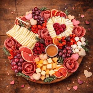 San Valentine Charcuterie Board