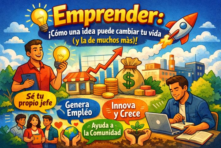 Emprender: cómo una idea puede cambiar tu vida (y la de muchos más)
